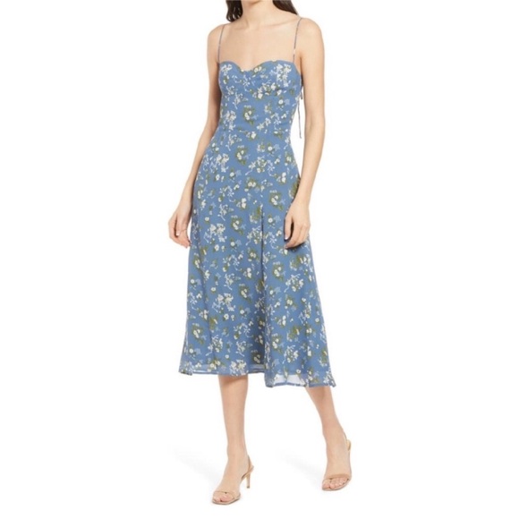 NEW Reformation Juliette Dress Avery 10